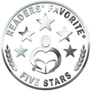 Readers' Favorite - Five Stars sticker