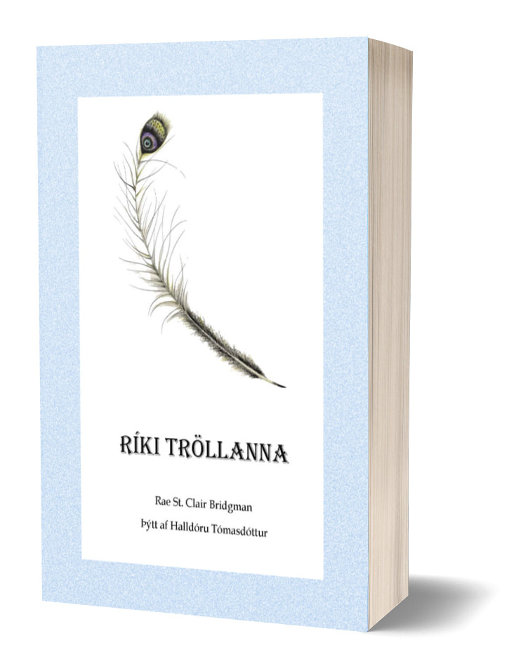 book cover of Ríki tröllanna, the Icelandic edition of The Kingdom of Trolls ( tr. by Halldóra Tómasdóttir)